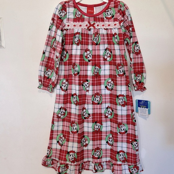 Disney Other - New Disney Minnie Mouse Christmas girls nightgown Size  4T